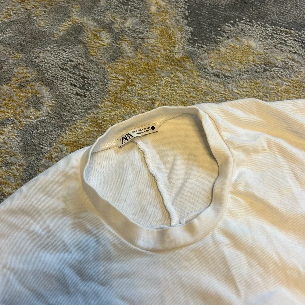 Zara White Women's Top - Picture 2 of 2